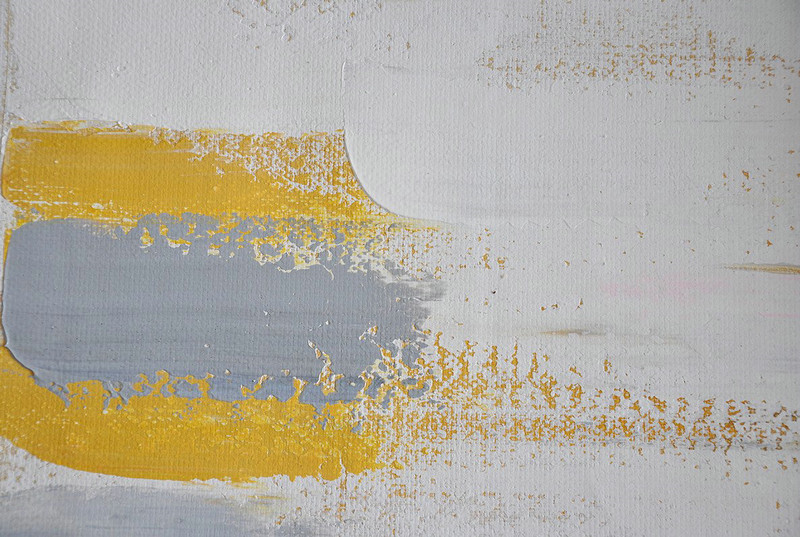 Extra Large Abstract Painting On Canvas,Horizontal Palette Knife Contemporary Art,Personalized Canvas Art,White,Yellow,Orange,Blue.etc
